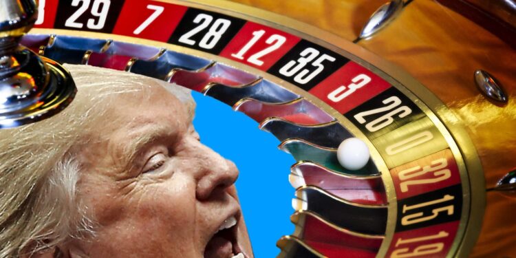 How did Trump fail in the casino